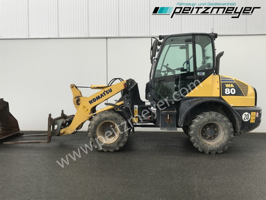 Wheel loader Komatsu RADLADER WA 80-6 Palettengabel und Standardschaufel: picture 7