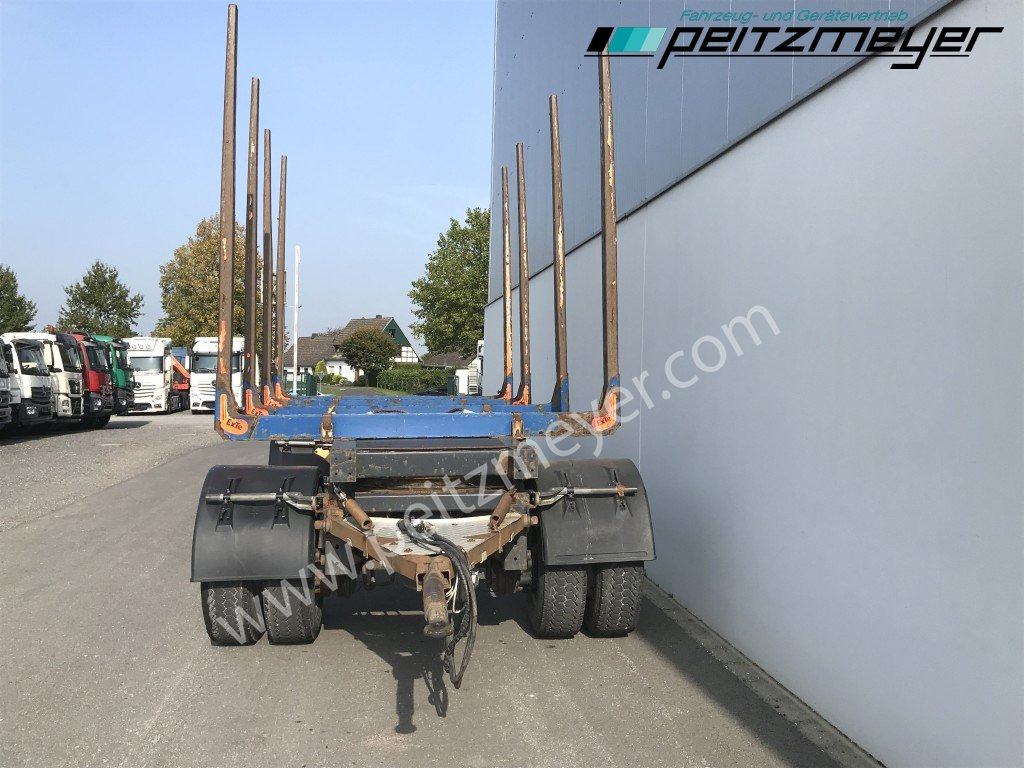 Krämer Kurzholzanhänger 20 t. Holzanhänger 4 Paar Exte Stahlrungen, Alcoa Alufelgen - Timber trailer: picture 5 Krämer Kurzholzanhänger 20 t. Holzanhänger 4 Paar Exte Stahlrungen, Alcoa Alufelgen - Timber trailer: picture 5