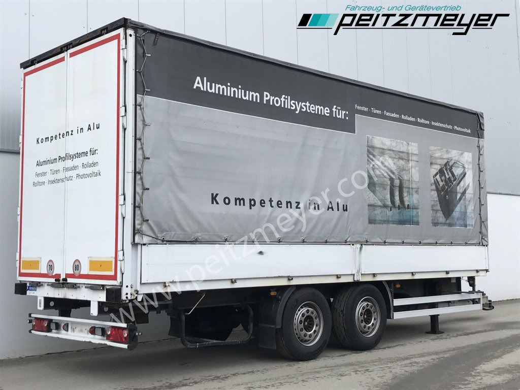 MEERMEIER Anhänger ZA 18 Tandem, tiefgekuppelt, RSAB, verzinkt - Curtainsider trailer: picture 1 MEERMEIER Anhänger ZA 18 Tandem, tiefgekuppelt, RSAB, verzinkt - Curtainsider trailer: picture 1