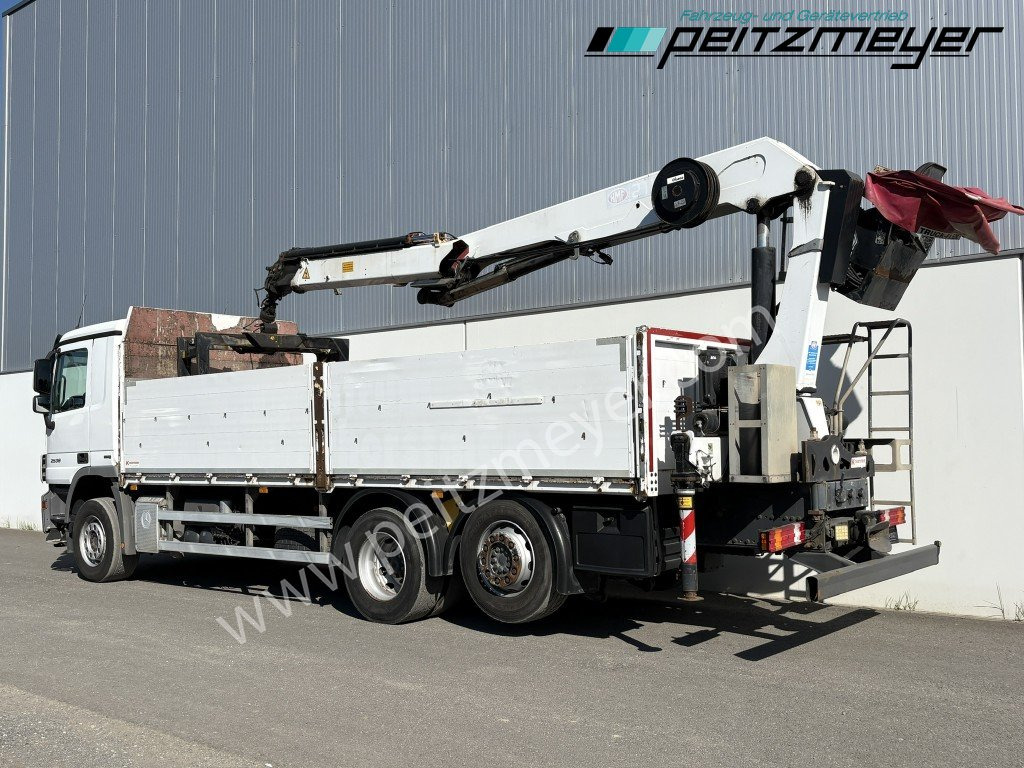 MERCEDES-BENZ Actros 2536 LL Pritsche HMF Heckkran m. Zange Baustoff - Dropside/ Flatbed truck, Crane truck: picture 3 MERCEDES-BENZ Actros 2536 LL Pritsche HMF Heckkran m. Zange Baustoff - Dropside/ Flatbed truck, Crane truck: picture 3