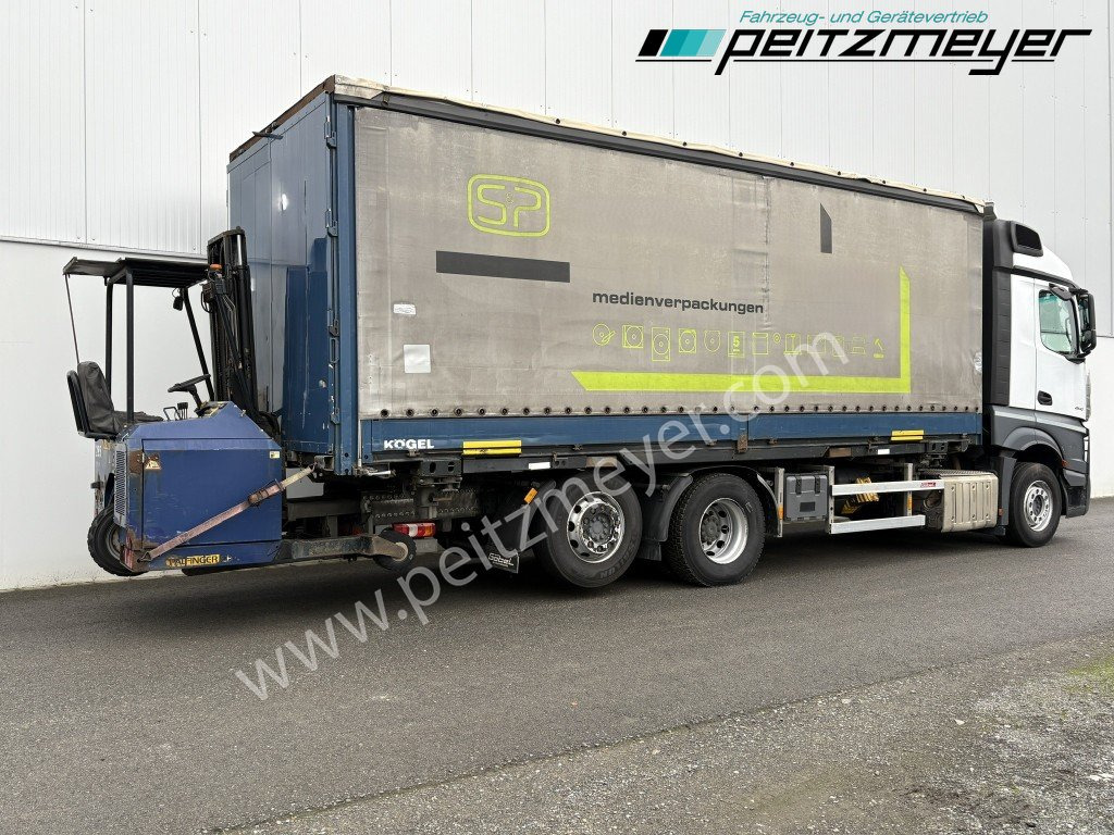 MERCEDES-BENZ Actros 2542 LL BDF Pritsche + Mitnahmestapler komplett - Curtainsider truck: picture 3 MERCEDES-BENZ Actros 2542 LL BDF Pritsche + Mitnahmestapler komplett - Curtainsider truck: picture 3