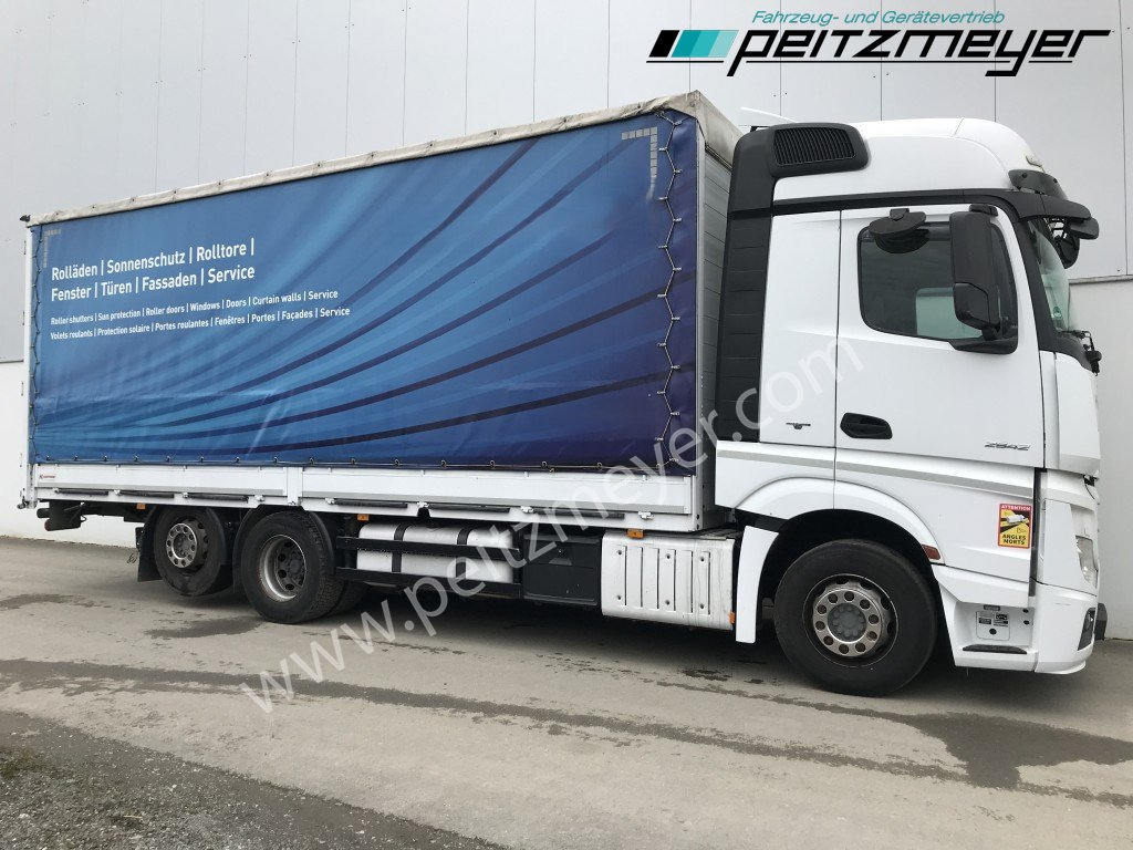MERCEDES-BENZ Actros 2542 LL Pritsche, EU 6, Klima, Standklima, - Curtainsider truck: picture 3 MERCEDES-BENZ Actros 2542 LL Pritsche, EU 6, Klima, Standklima, - Curtainsider truck: picture 3