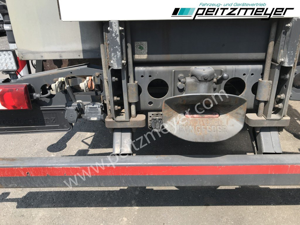 Dropside/ Flatbed truck, Crane truck MERCEDES-BENZ Antos 2536 LL Pritsche HMF 2110-L5 5 fach Ausschub mit Steinzange: picture 35