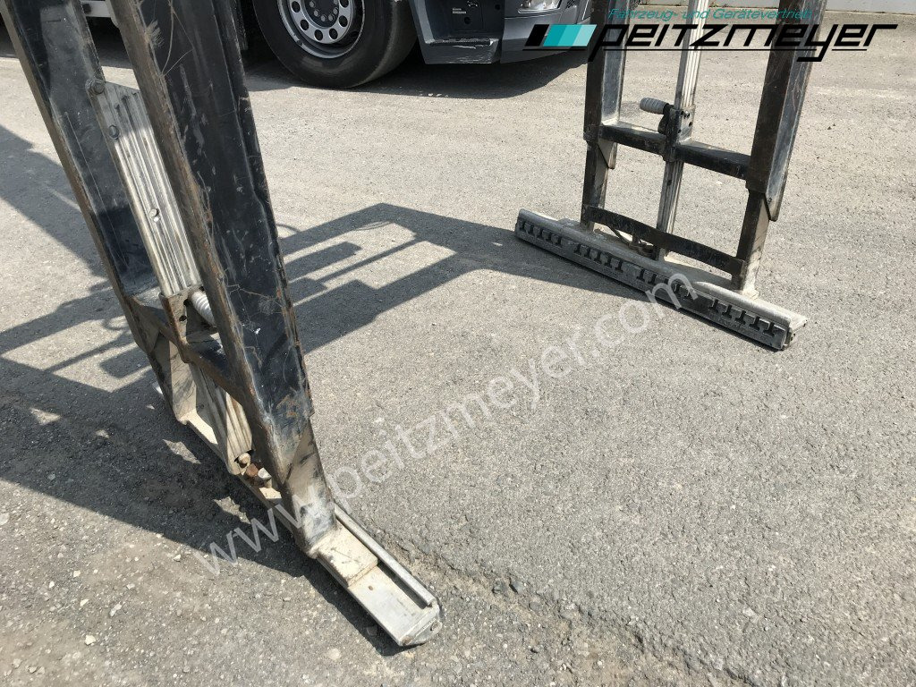 Dropside/ Flatbed truck, Crane truck MERCEDES-BENZ Antos 2536 LL Pritsche HMF 2110-L5 5 fach Ausschub mit Steinzange: picture 23