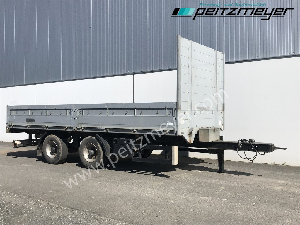SCHMIDT,HAGEN Tandemanhänger TPT/13/E/6,5 Liftachse, auflastbar auf 18 t. - Dropside/ Flatbed trailer: picture 4 SCHMIDT,HAGEN Tandemanhänger TPT/13/E/6,5 Liftachse, auflastbar auf 18 t. - Dropside/ Flatbed trailer: picture 4