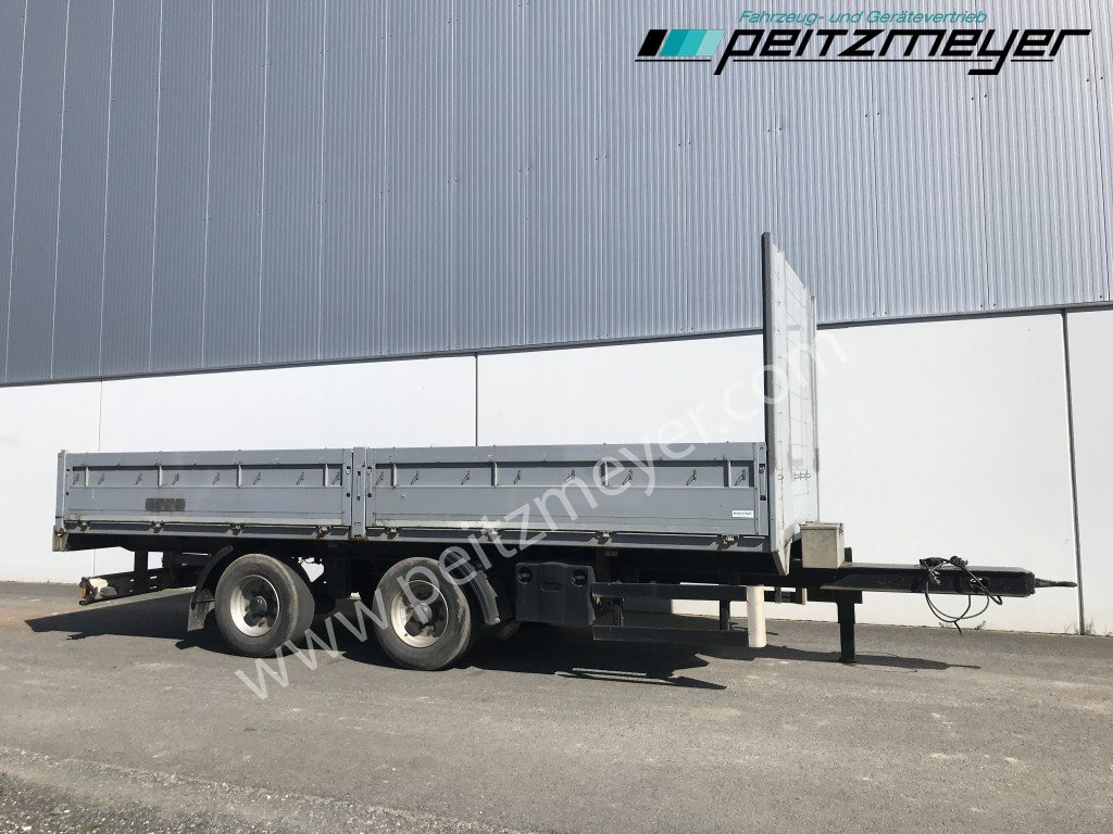 Dropside/ Flatbed trailer SCHMIDT,HAGEN Tandemanhänger TPT/13/E/6,5 Liftachse, auflastbar auf 18 t.: picture 8