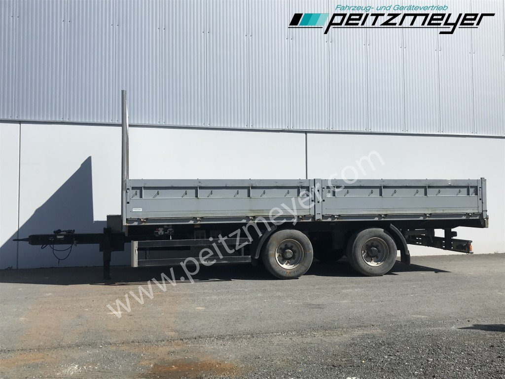 Dropside/ Flatbed trailer SCHMIDT,HAGEN Tandemanhänger TPT/13/E/6,5 Liftachse, auflastbar auf 18 t.: picture 7