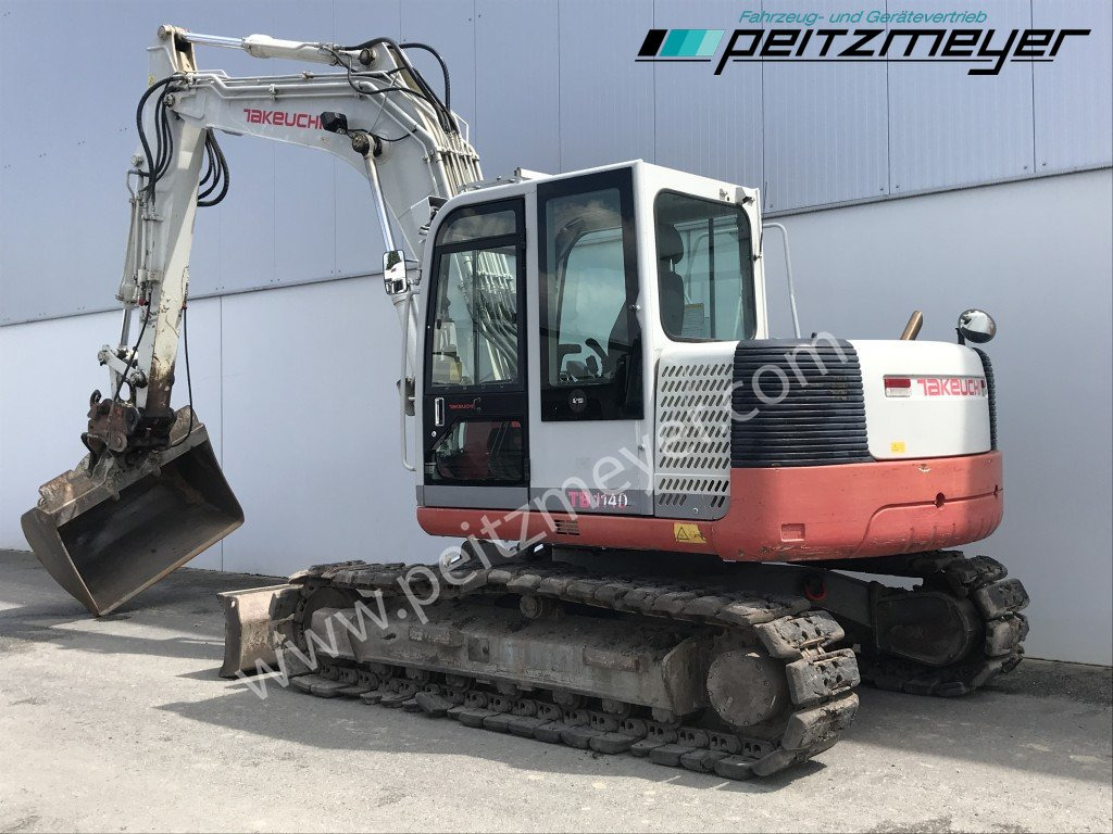 TAKEUCHI MINIBAGGER TB 1140 Schaufel 1,60, Schaufel 1,20, Schaufel 0,40 - Mini excavator: picture 3 TAKEUCHI MINIBAGGER TB 1140 Schaufel 1,60, Schaufel 1,20, Schaufel 0,40 - Mini excavator: picture 3