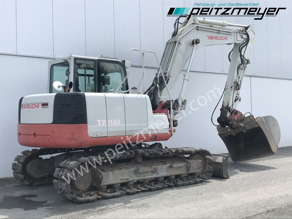 TAKEUCHI MINIBAGGER TB 1140 Schaufel 1,60, Schaufel 1,20, Schaufel 0,40 - Mini excavator: picture 4 TAKEUCHI MINIBAGGER TB 1140 Schaufel 1,60, Schaufel 1,20, Schaufel 0,40 - Mini excavator: picture 4