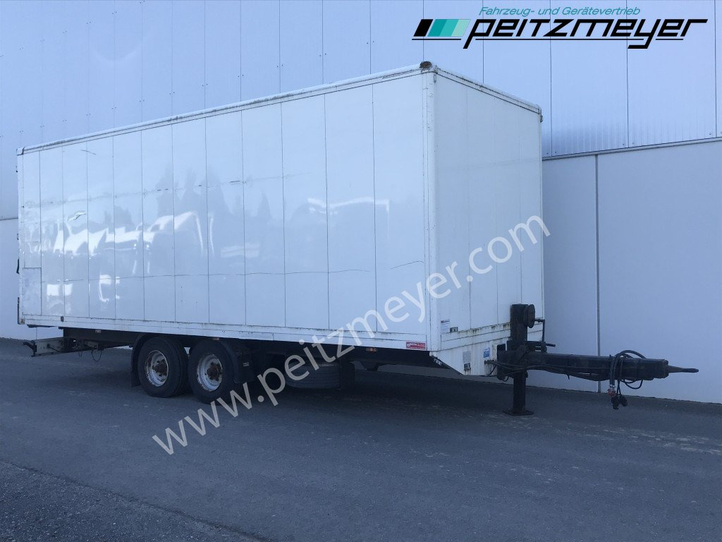 WEFA Tandemanhänger 10,5 T. Tandem Alukoffer mit Hecktüren - Closed box trailer: picture 4 WEFA Tandemanhänger 10,5 T. Tandem Alukoffer mit Hecktüren - Closed box trailer: picture 4