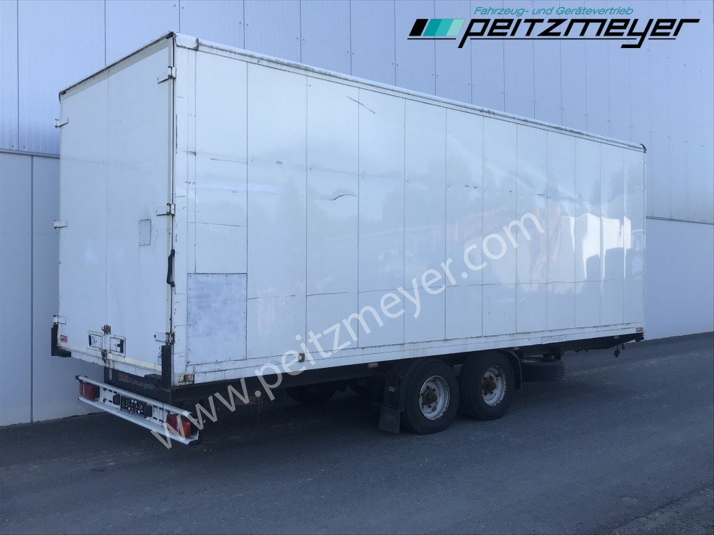 WEFA Tandemanhänger 10,5 T. Tandem Alukoffer mit Hecktüren - Closed box trailer: picture 1 WEFA Tandemanhänger 10,5 T. Tandem Alukoffer mit Hecktüren - Closed box trailer: picture 1