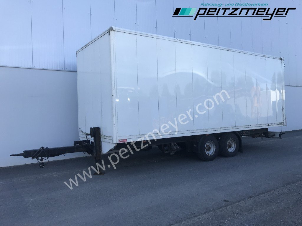 WEFA Tandemanhänger 10,5 T. Tandem Alukoffer mit Hecktüren - Closed box trailer: picture 3 WEFA Tandemanhänger 10,5 T. Tandem Alukoffer mit Hecktüren - Closed box trailer: picture 3