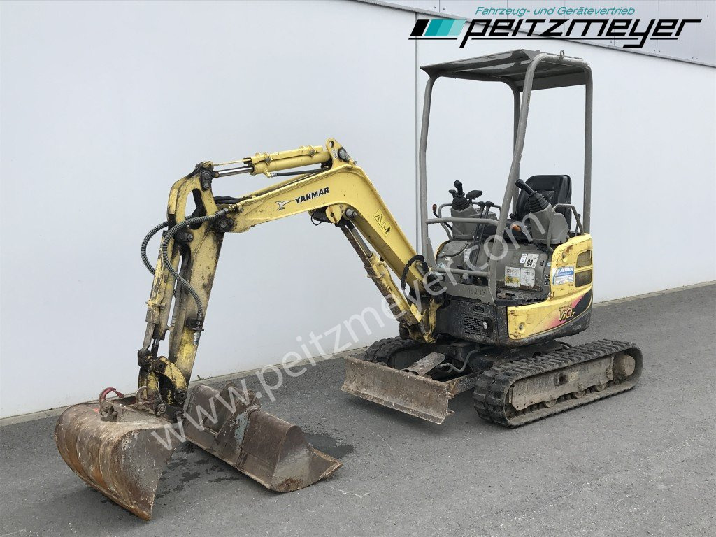 YANMAR MINIBAGGER Vio 17 verstellbares Fahrwerk Schnellwechsler mit 60 er und 100 Löffel - Mini excavator: picture 1 YANMAR MINIBAGGER Vio 17 verstellbares Fahrwerk Schnellwechsler mit 60 er und 100 Löffel - Mini excavator: picture 1