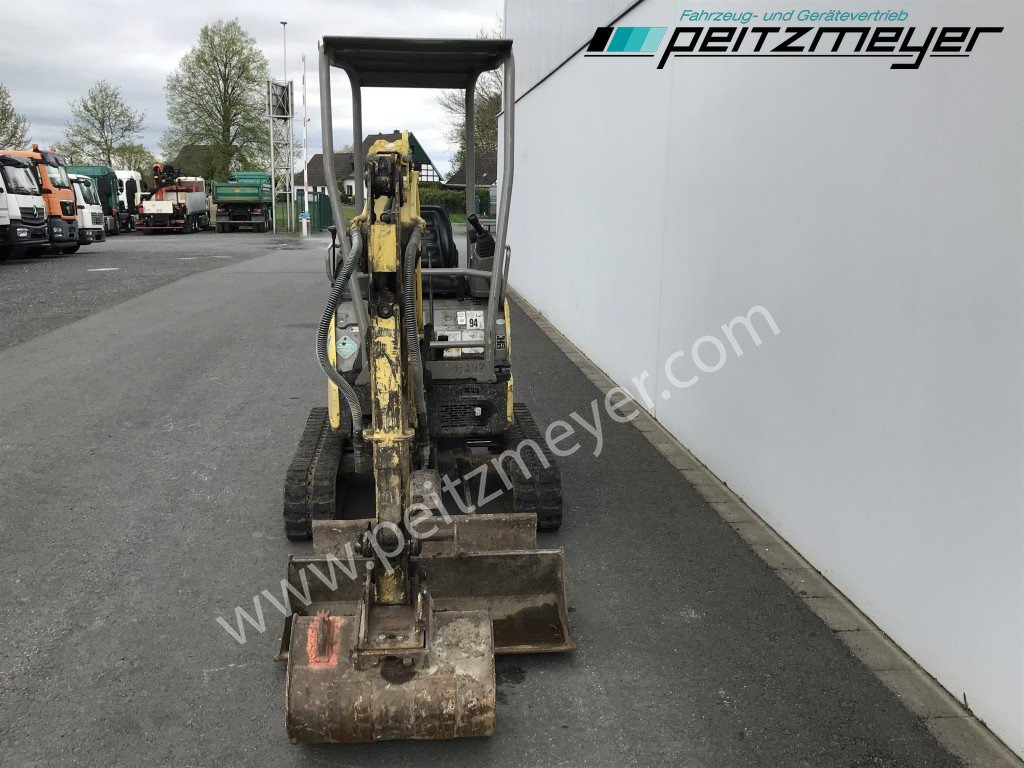 YANMAR MINIBAGGER Vio 17 verstellbares Fahrwerk Schnellwechsler mit 60 er und 100 Löffel - Mini excavator: picture 5 YANMAR MINIBAGGER Vio 17 verstellbares Fahrwerk Schnellwechsler mit 60 er und 100 Löffel - Mini excavator: picture 5