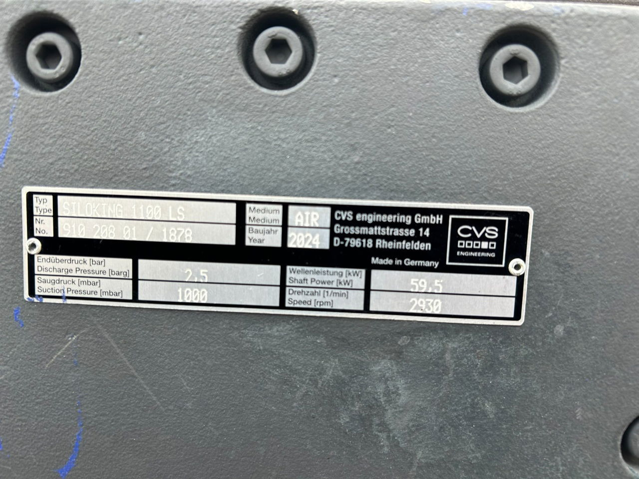 Ingersoll Rand CVS Siloking 1100 LS / Compressor / 2.5 bar / 2024 / RTI box - Heating/ Ventilation for Truck: picture 3 Ingersoll Rand CVS Siloking 1100 LS / Compressor / 2.5 bar / 2024 / RTI box - Heating/ Ventilation for Truck: picture 3