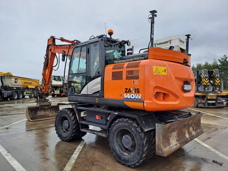 Hitachi ZX140WTB-6 (Topcon GPS + Engcon) - Wheel excavator: picture 2 Hitachi ZX140WTB-6 (Topcon GPS + Engcon) - Wheel excavator: picture 2