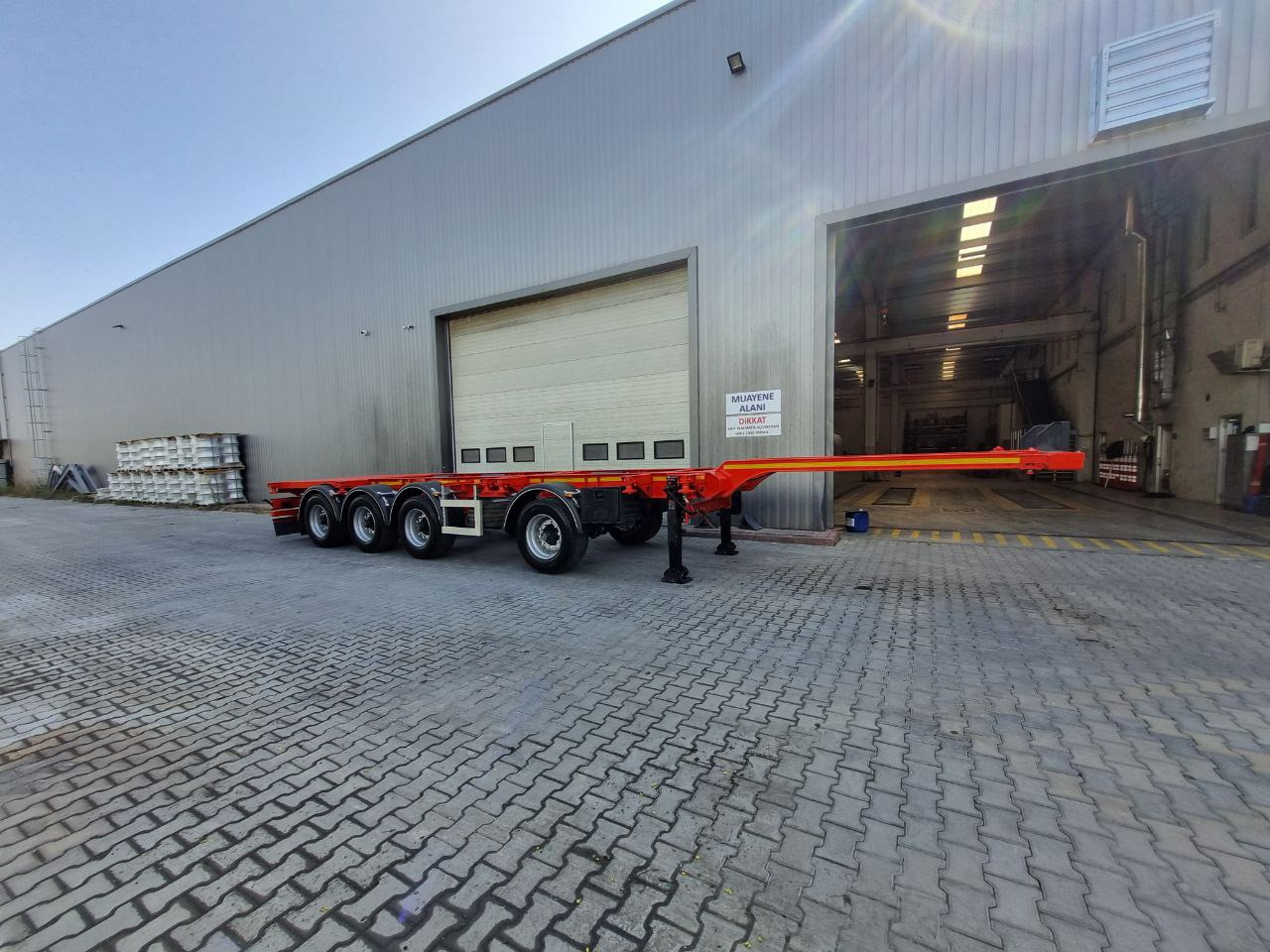 SINAN Container carrier - Container transporter/ Swap body semi-trailer: picture 3 SINAN Container carrier - Container transporter/ Swap body semi-trailer: picture 3