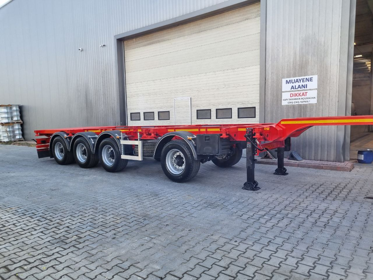 SINAN Container carrier - Container transporter/ Swap body semi-trailer: picture 2 SINAN Container carrier - Container transporter/ Swap body semi-trailer: picture 2