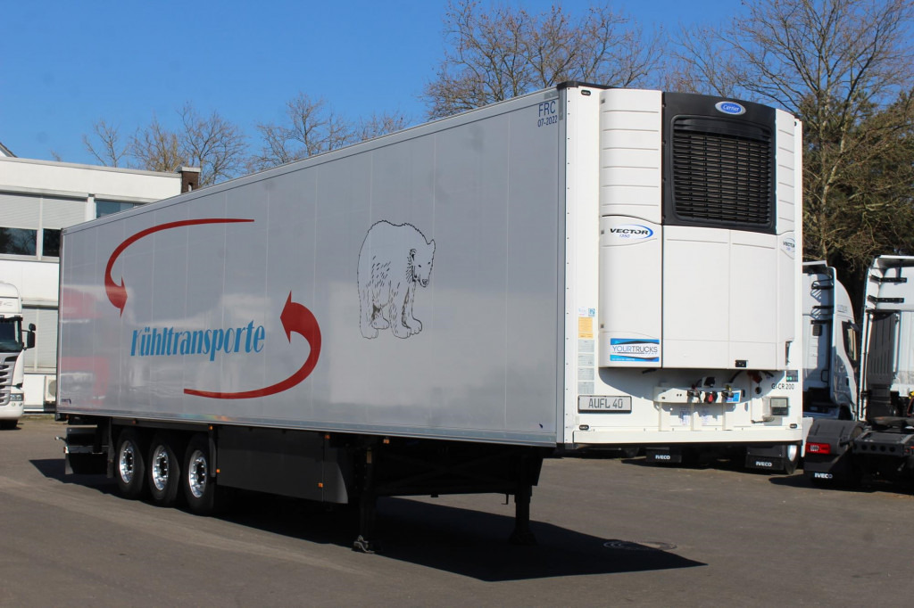 Refrigerator semi-trailer SCHMITZ Carrier Vector 1350 Blumen Doppelstock Aluboden: picture 9