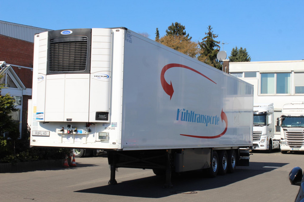 SCHMITZ Carrier Vector 1350 Blumen Doppelstock Aluboden - Refrigerator semi-trailer: picture 1 SCHMITZ Carrier Vector 1350 Blumen Doppelstock Aluboden - Refrigerator semi-trailer: picture 1