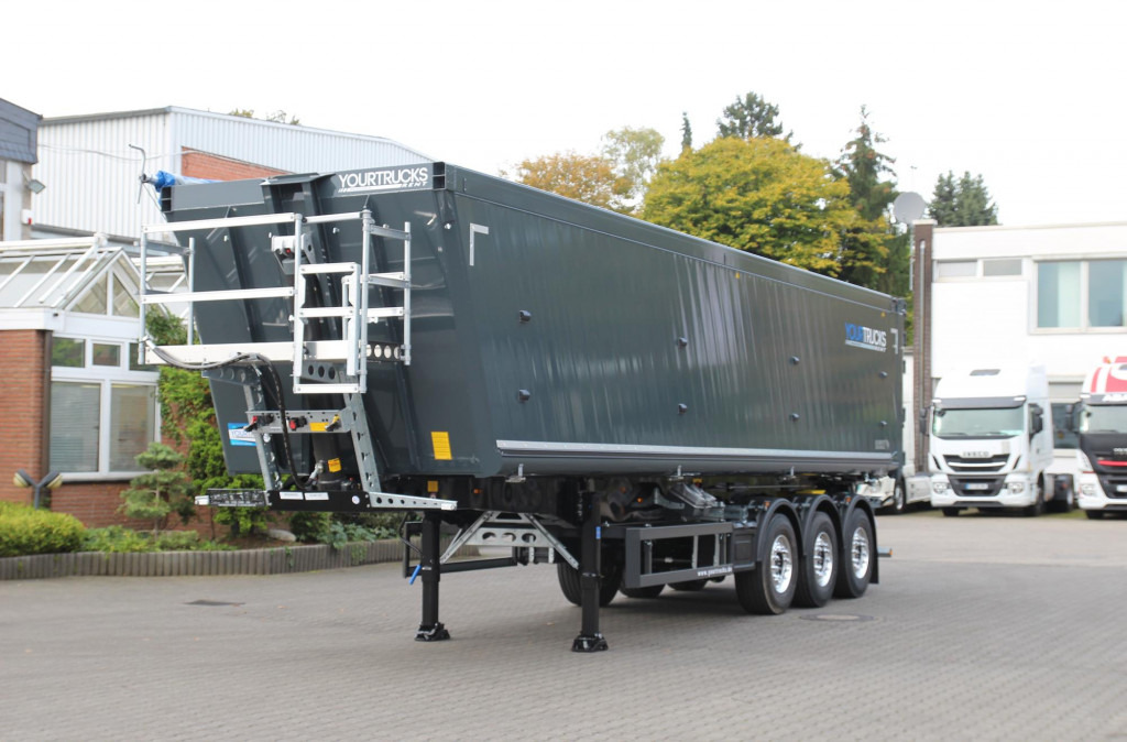 SCHMITZ Kipper Alukastenmulde 54m³ Kombitür Miete-Rent - Tipper semi-trailer: picture 1 SCHMITZ Kipper Alukastenmulde 54m³ Kombitür Miete-Rent - Tipper semi-trailer: picture 1