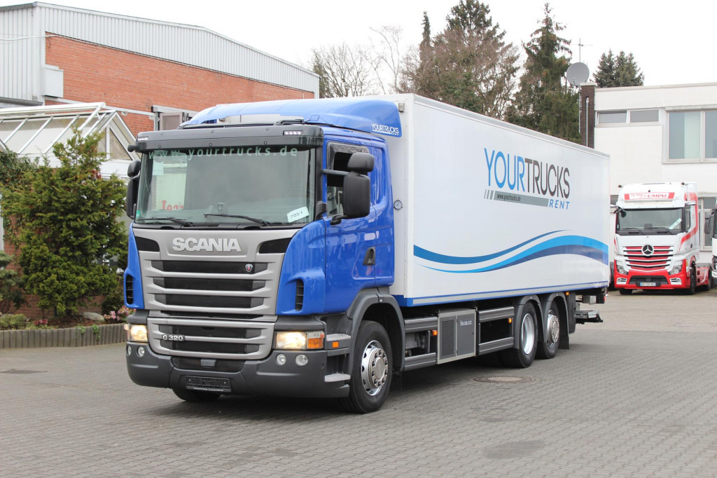 Scania G320 E5 Frigoblock Rolltor Strom LBW Lenkachse - Refrigerator truck: picture 1 Scania G320 E5 Frigoblock Rolltor Strom LBW Lenkachse - Refrigerator truck: picture 1