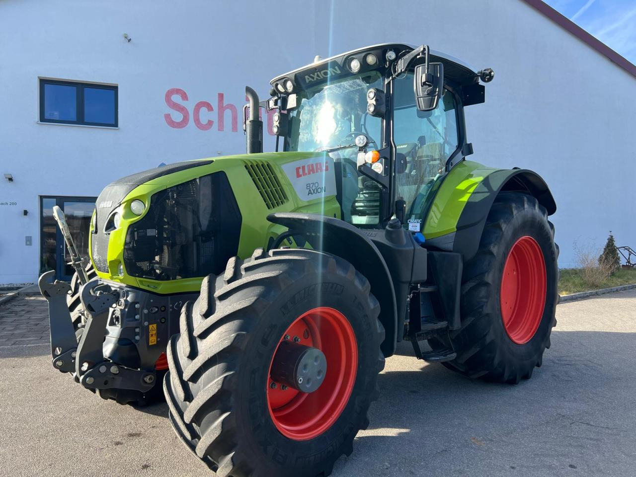 CLAAS Axion 870 CMATIC, Baujahr 2017, 4.923 Betriebsstunden - Farm tractor: picture 1 CLAAS Axion 870 CMATIC, Baujahr 2017, 4.923 Betriebsstunden - Farm tractor: picture 1