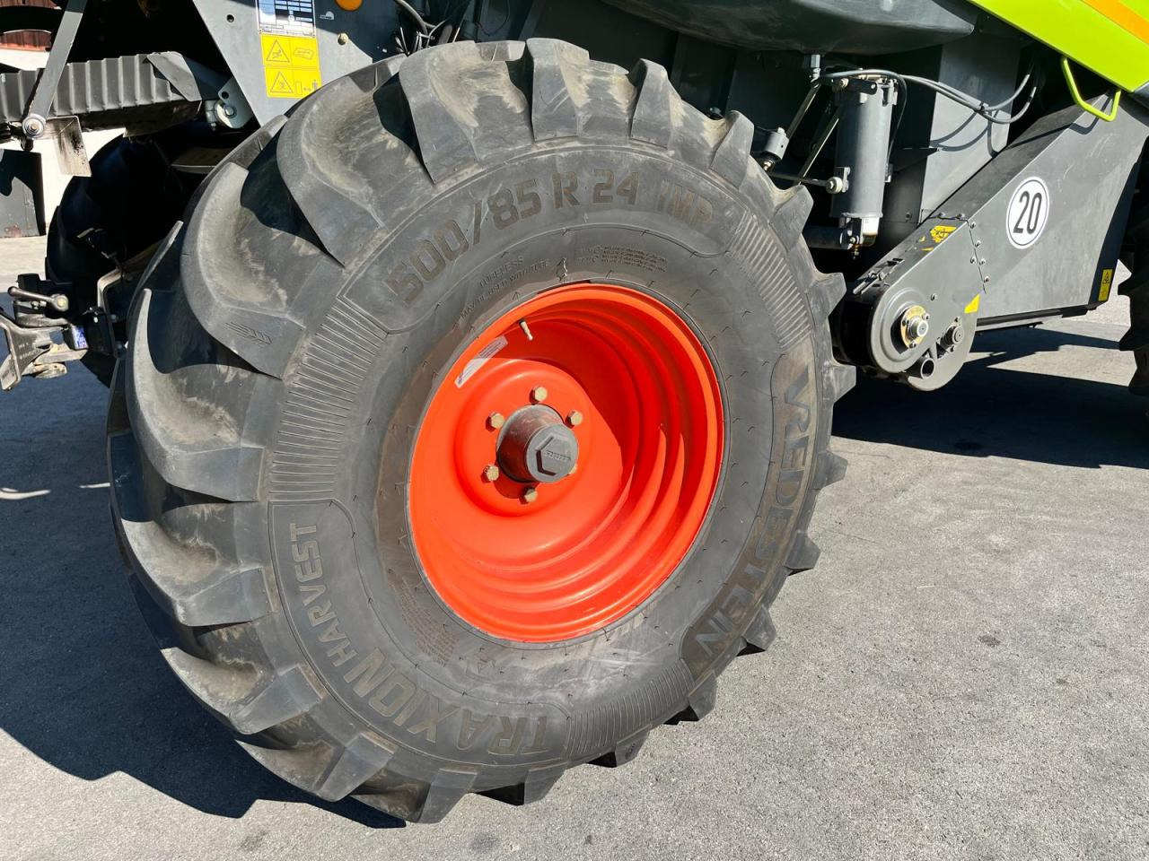 Combine harvester CLAAS Lexion 550 mit Schneidwerk V750, mit 3D, Baujahr 2009, guter gepflegter Zustand: picture 18