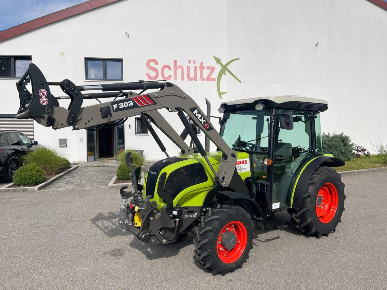 CLAAS Nexos 210 mit Frontlader, 236Bh, FZW, NEUWERTIG! - Farm tractor: picture 1 CLAAS Nexos 210 mit Frontlader, 236Bh, FZW, NEUWERTIG! - Farm tractor: picture 1