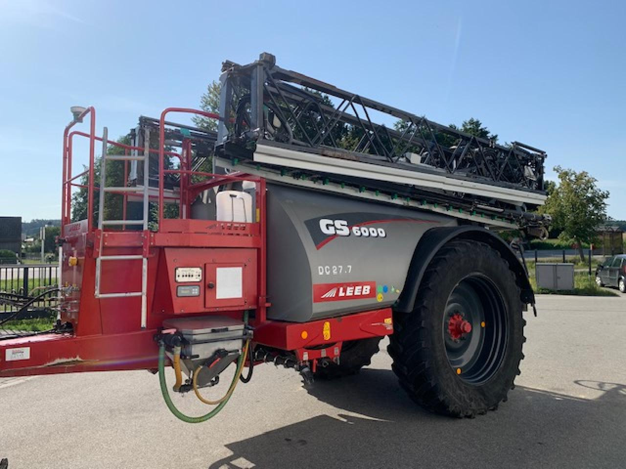Horsch GS 6000, Lenkung, Section Distance Control - Trailed sprayer: picture 5 Horsch GS 6000, Lenkung, Section Distance Control - Trailed sprayer: picture 5