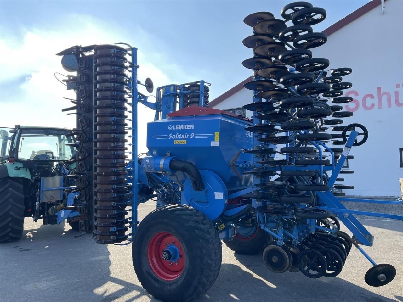 Lemken Säkombination mit Lemken Zirkon 10/600KA und Solitär 9/600, Baujahr 2014 - Combine seed drill: picture 3 Lemken Säkombination mit Lemken Zirkon 10/600KA und Solitär 9/600, Baujahr 2014 - Combine seed drill: picture 3