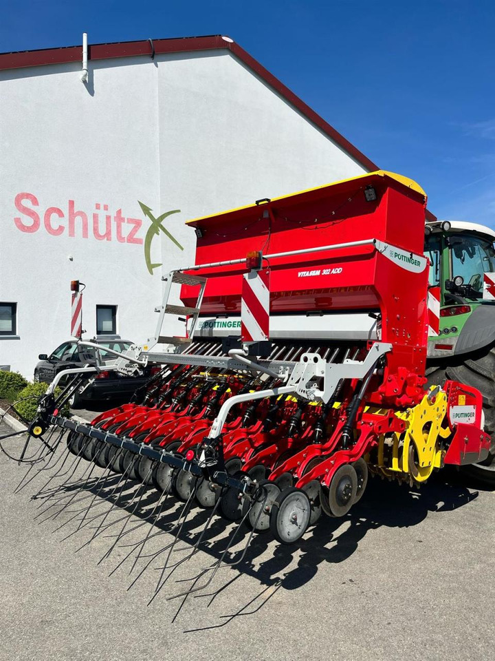 Pöttinger 3m Vitasem 302 ADD + Pöttinger Lion 303.12 WG - Combine seed drill: picture 1 Pöttinger 3m Vitasem 302 ADD + Pöttinger Lion 303.12 WG - Combine seed drill: picture 1