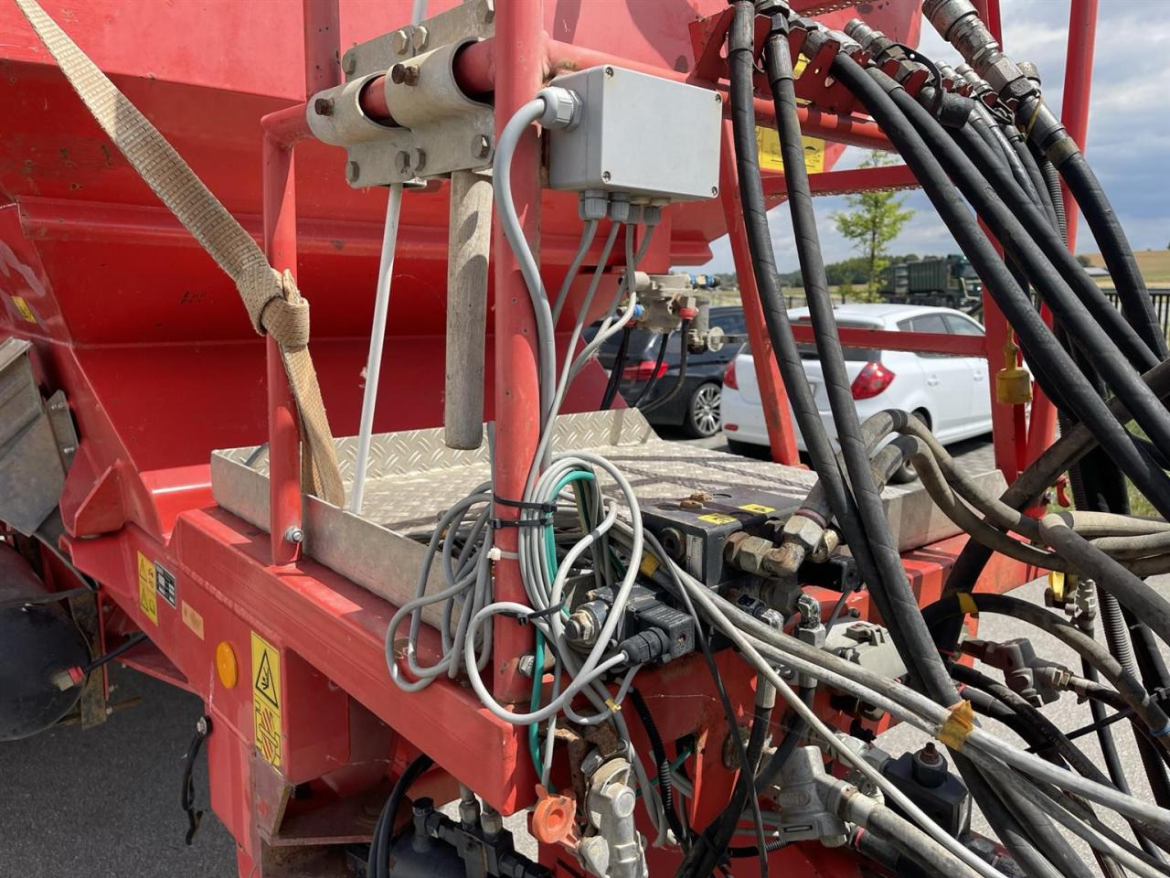 Fertilizer spreader Rauch TWS 5000 Düngerwagen mit Lenkung und Streuer Axera H-EMC: picture 9