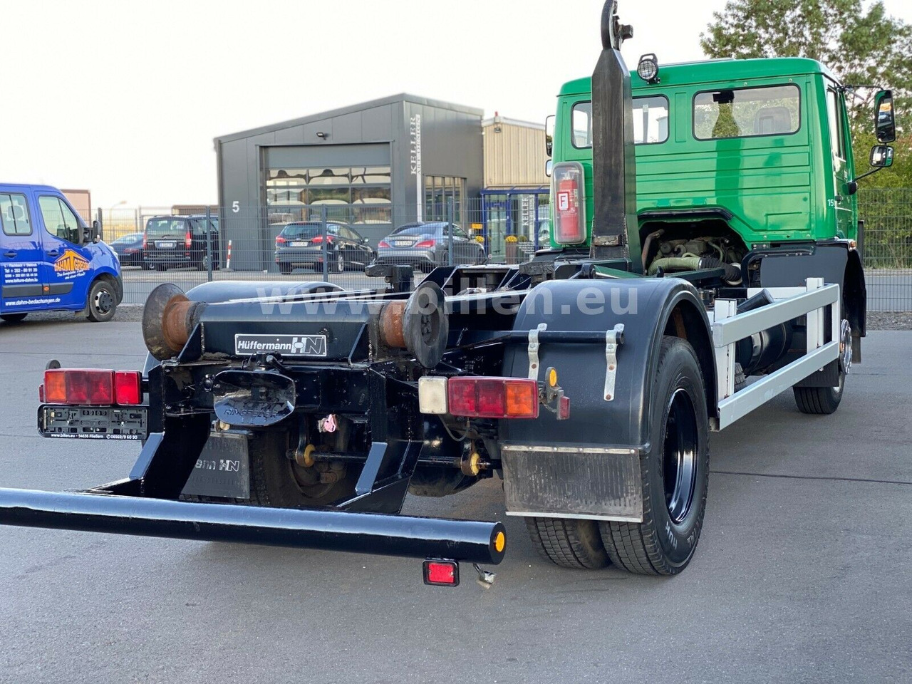 Mercedes-Benz 1417 Abroller Tüv / H- Kennzeichen / Mercedes-Benz 1417 Abroller Tüv / H- Kennzeichen / - Hook lift truck: picture 3 Mercedes-Benz 1417 Abroller Tüv / H- Kennzeichen / Mercedes-Benz 1417 Abroller Tüv / H- Kennzeichen / - Hook lift truck: picture 3