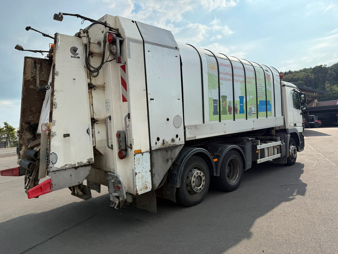 Mercedes-Benz Actros MP3 2532 6x2 Faun Rotorpress 521 - Garbage truck: picture 3 Mercedes-Benz Actros MP3 2532 6x2 Faun Rotorpress 521 - Garbage truck: picture 3