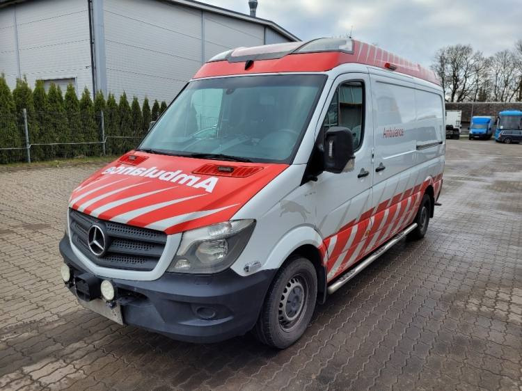 MERCEDES – BENZ SPRINTER 319 AMBULANCE (PROFILE) KLIMA, 6.2017, EURO 6 - Ambulance: picture 2 MERCEDES – BENZ SPRINTER 319 AMBULANCE (PROFILE) KLIMA, 6.2017, EURO 6 - Ambulance: picture 2