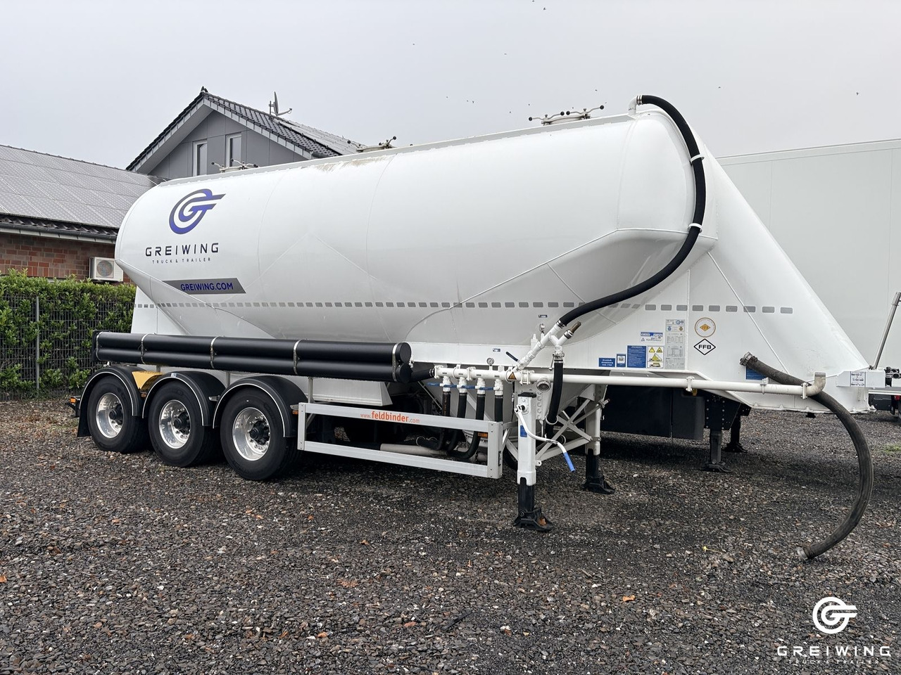 Feldbinder EUT 37.3 - Silo semi-trailer: picture 1 Feldbinder EUT 37.3 - Silo semi-trailer: picture 1