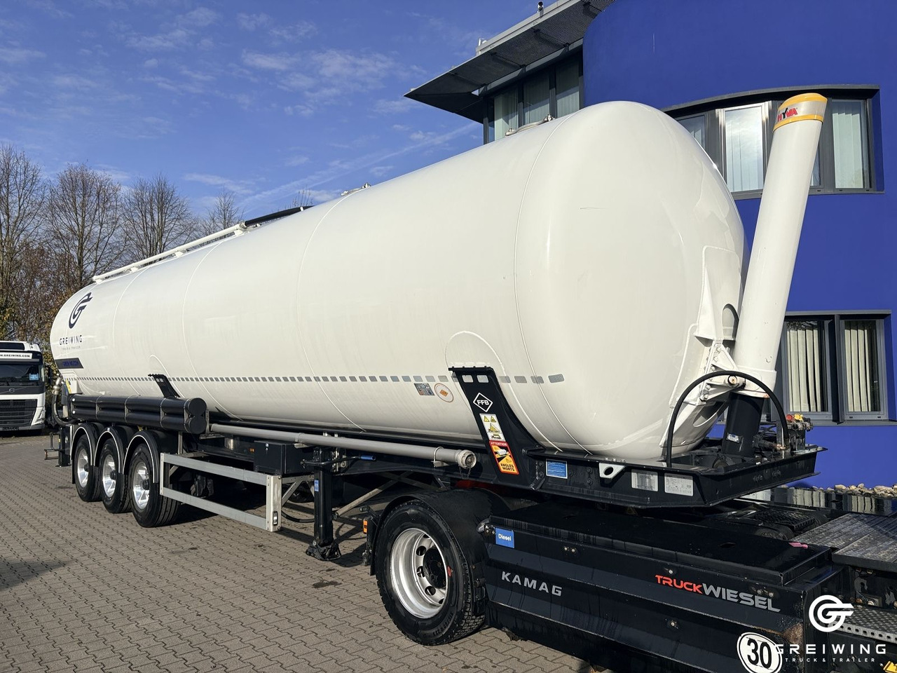 Feldbinder KIP 60.3 - Silo semi-trailer: picture 1 Feldbinder KIP 60.3 - Silo semi-trailer: picture 1