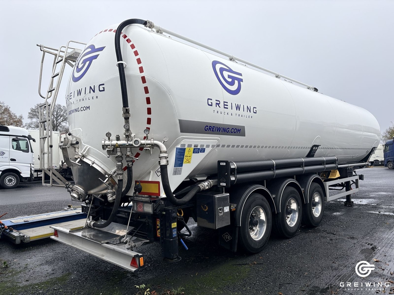Feldbinder KIP 60.3 - Silo semi-trailer: picture 4 Feldbinder KIP 60.3 - Silo semi-trailer: picture 4
