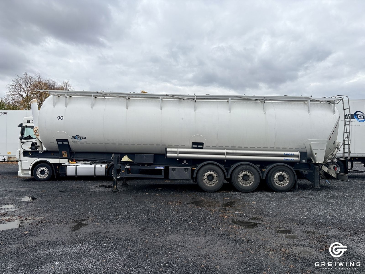 O.ME.P.S. CR60 KIP, Lebensmittel - Silo semi-trailer: picture 2 O.ME.P.S. CR60 KIP, Lebensmittel - Silo semi-trailer: picture 2