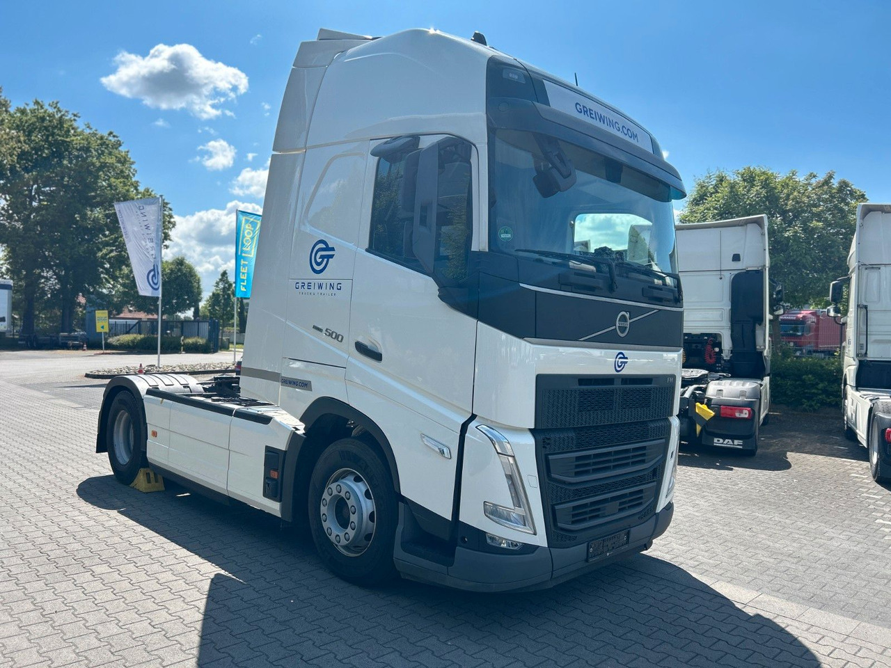 Volvo FH 500 4x2, Globetrotter XL, Motor- / Lagerschad - Tractor unit: picture 1 Volvo FH 500 4x2, Globetrotter XL, Motor- / Lagerschad - Tractor unit: picture 1