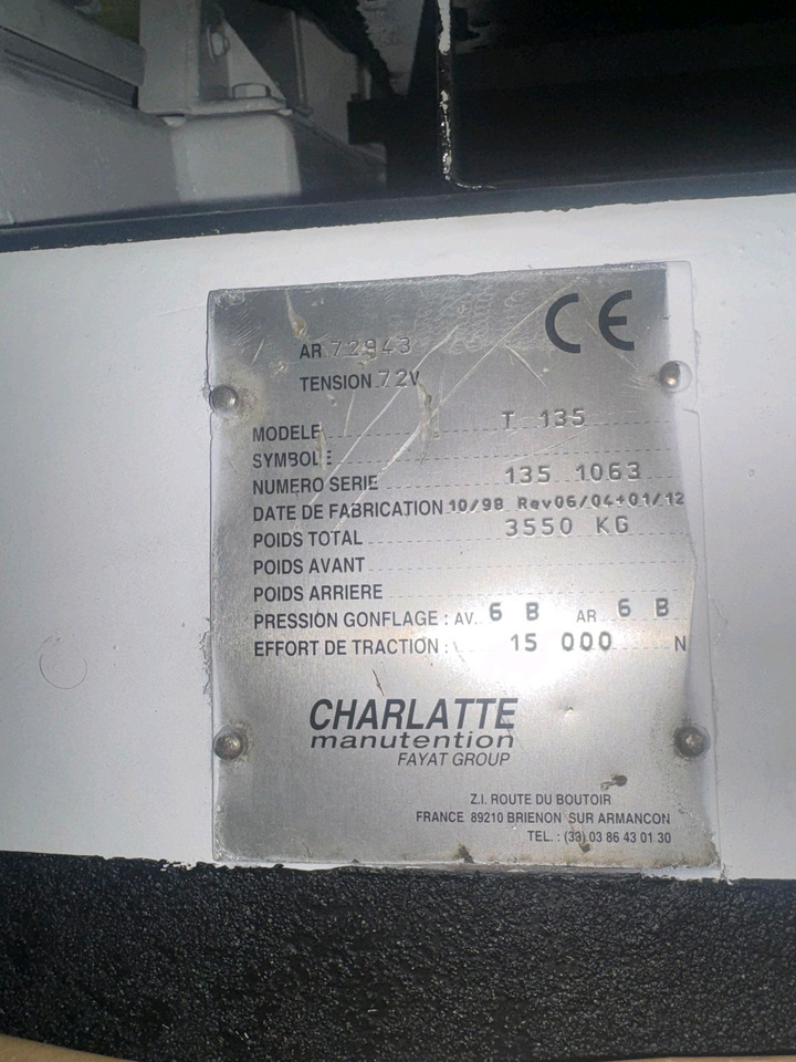 Charlatte 2012 - Baggage tractor: picture 3 Charlatte 2012 - Baggage tractor: picture 3