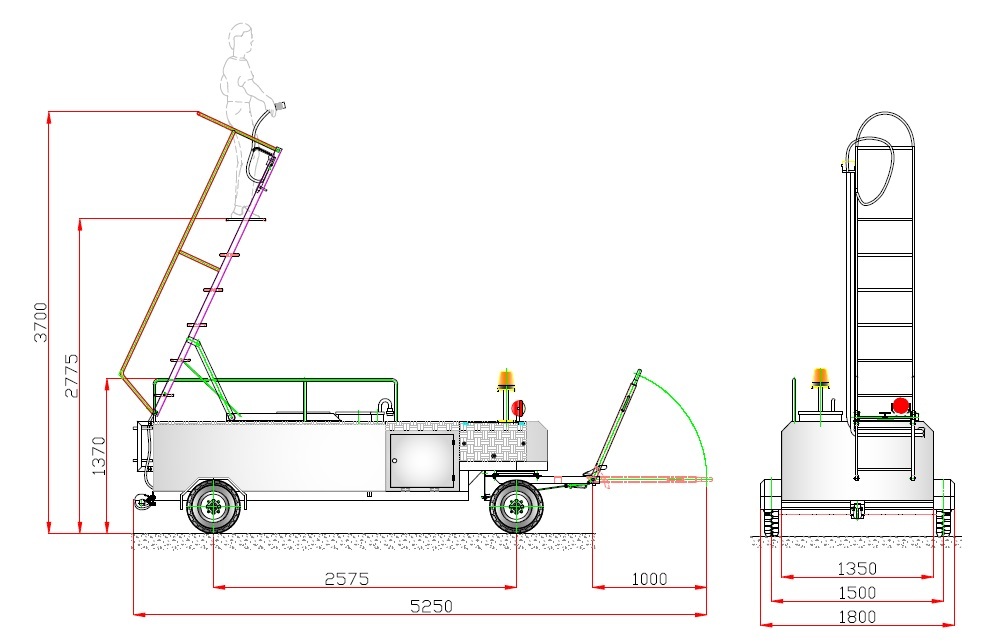 Water Trailer DENGE TW-1200 - Ground support equipment: picture 3 Water Trailer DENGE TW-1200 - Ground support equipment: picture 3