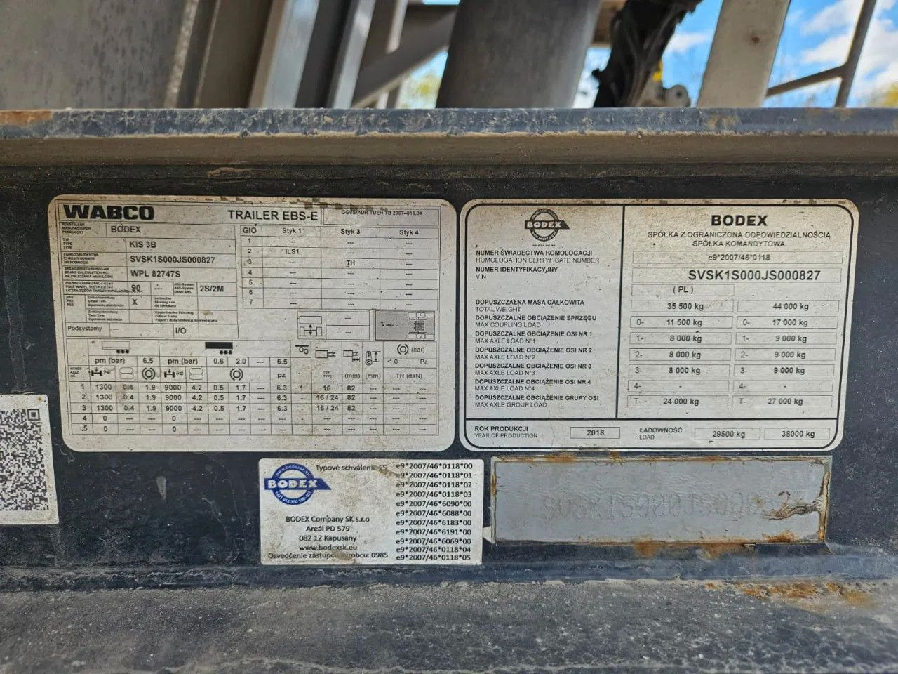 Tipper semi-trailer Bodex KIS3B: picture 8