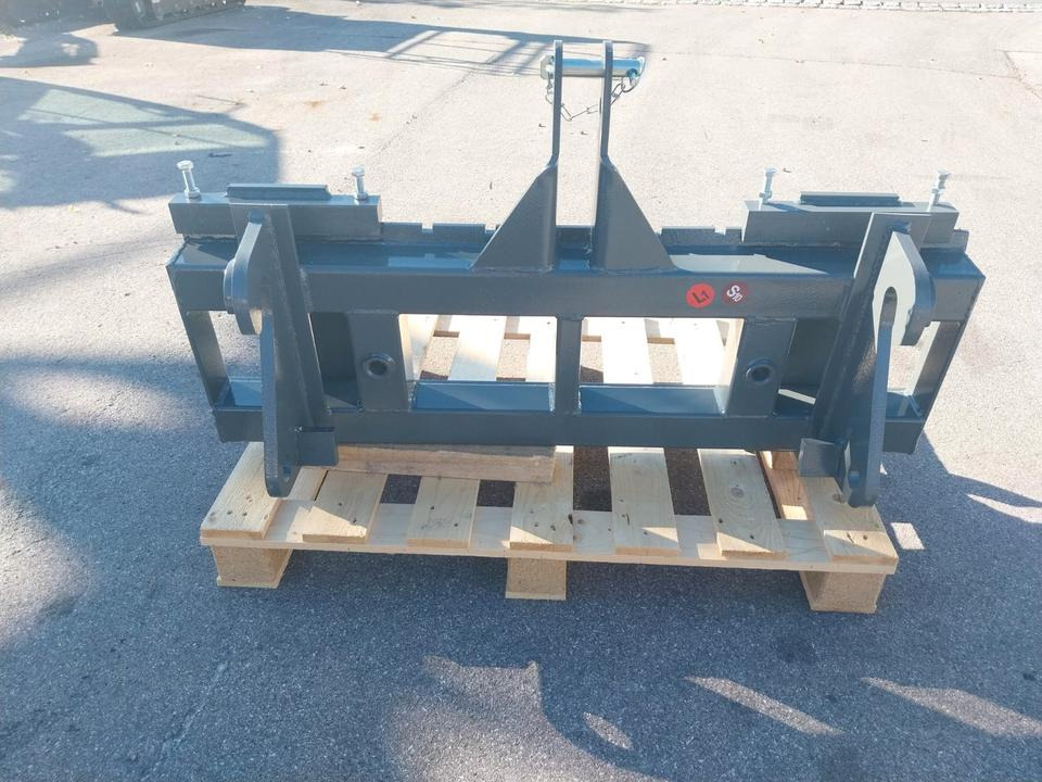 Adapter Kramer Hoflader Radlader auf 3 Punkt Kat II Palettengabel - Forks for Wheel loader: picture 3 Adapter Kramer Hoflader Radlader auf 3 Punkt Kat II Palettengabel - Forks for Wheel loader: picture 3