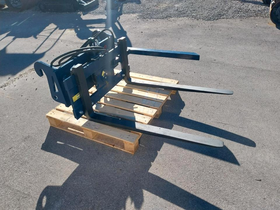 Kistendrehgerät Drehgerät Palettengabel Kramer Radlader Cat Volvo - Forks for Wheel loader: picture 1 Kistendrehgerät Drehgerät Palettengabel Kramer Radlader Cat Volvo - Forks for Wheel loader: picture 1