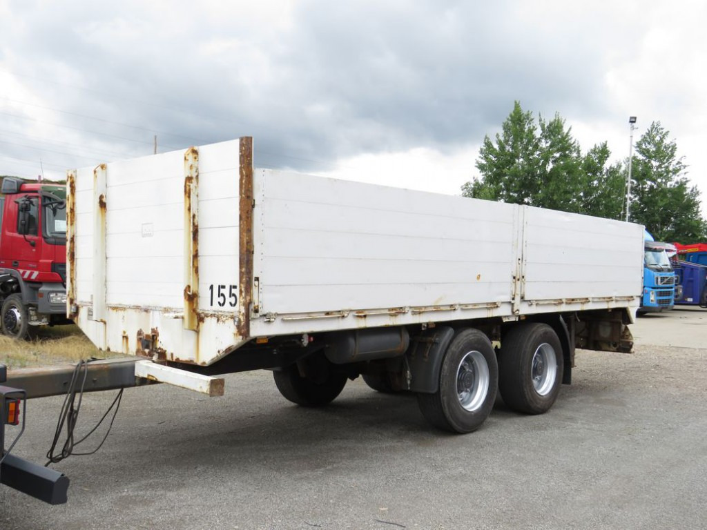 DINKEL Tandemanhänger DTAP 18000 Baustoffanhänger - Dropside/ Flatbed trailer: picture 1 DINKEL Tandemanhänger DTAP 18000 Baustoffanhänger - Dropside/ Flatbed trailer: picture 1