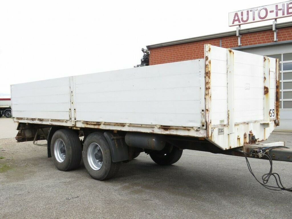 Dinkel Tandemanhänger DTAP 18000 Baustoffanhänger - Dropside/ Flatbed trailer: picture 2 Dinkel Tandemanhänger DTAP 18000 Baustoffanhänger - Dropside/ Flatbed trailer: picture 2