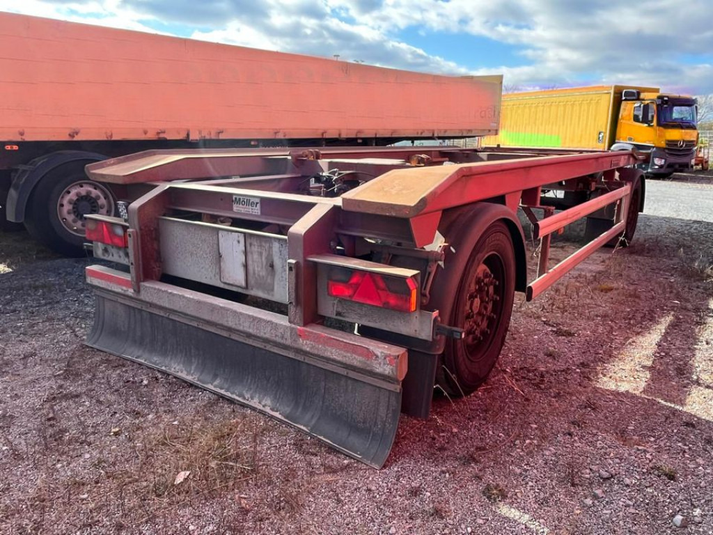 HUEFFERMANN 2-achs Abrollanhänger HAR 18.70 Containeranhänger Außenrollenanhg. - Roll-off/ Skip trailer: picture 5 HUEFFERMANN 2-achs Abrollanhänger HAR 18.70 Containeranhänger Außenrollenanhg. - Roll-off/ Skip trailer: picture 5