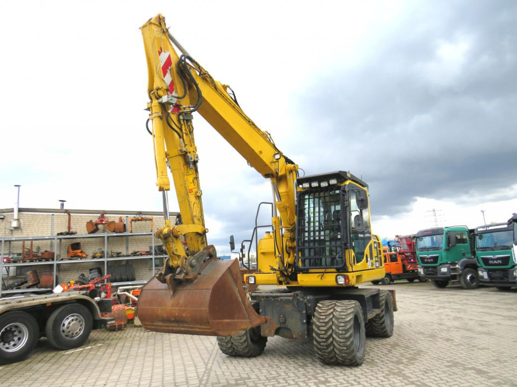 Wheel excavator KOMATSU HANOMAG Mobilbagger PW 148 - 8 Bagger 6.824h Deutsch top: picture 6 Wheel excavator KOMATSU HANOMAG Mobilbagger PW 148 - 8 Bagger 6.824h Deutsch top: picture 6